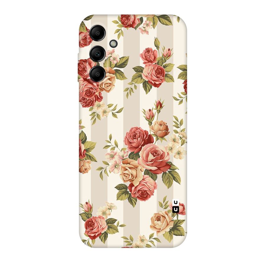 Vintage Color Flowers Original Polycarbonate Back Case for Galaxy A14 5G