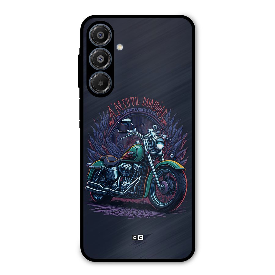 Vintage Desi Bike Metal Back Case for Galaxy A16 5G
