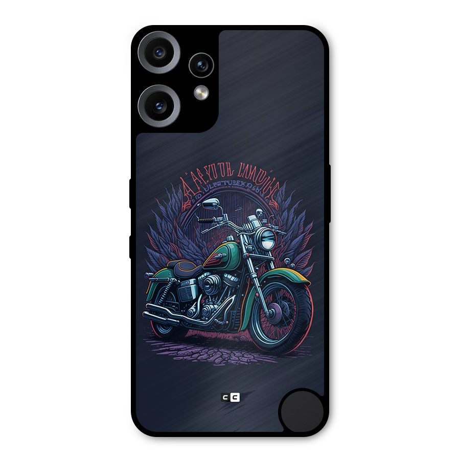 Vintage Desi Bike Metal Back Case for Nothing CMF Phone 2 Pro