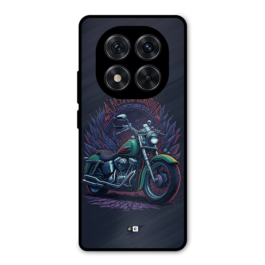 Vintage Desi Bike Metal Back Case for Redmi Note 14 Pro 5G