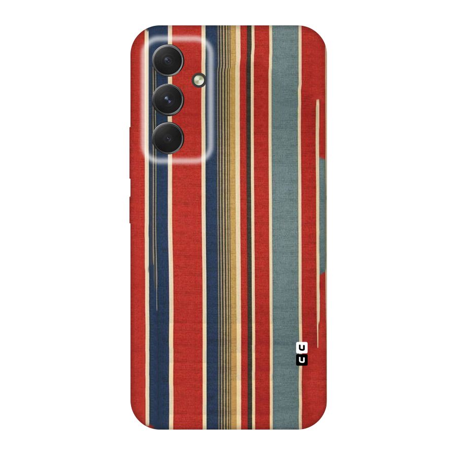 Vintage Disort Stripes Original Polycarbonate Back Case for Galaxy A54