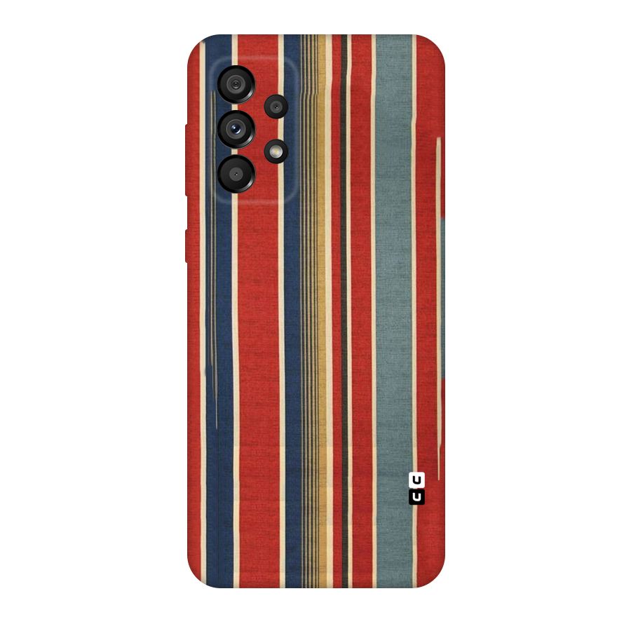 Vintage Disort Stripes Original Polycarbonate Back Case for Galaxy A73 5G