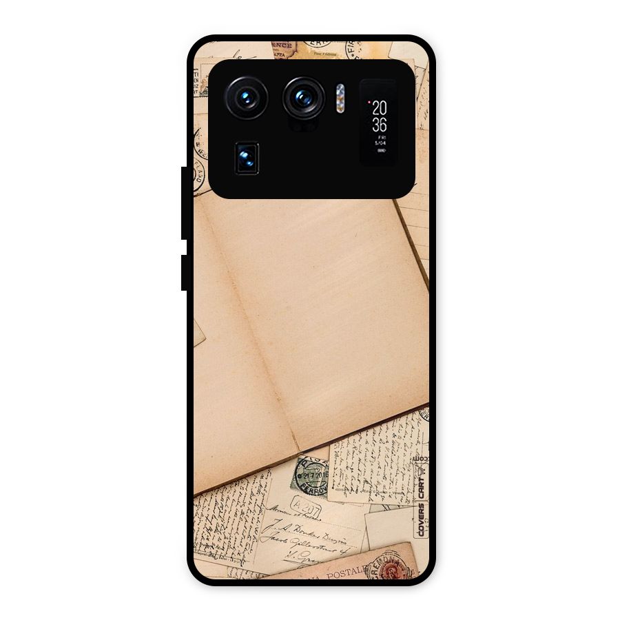 Vintage Journal Metal Back Case for Mi 11 Ultra