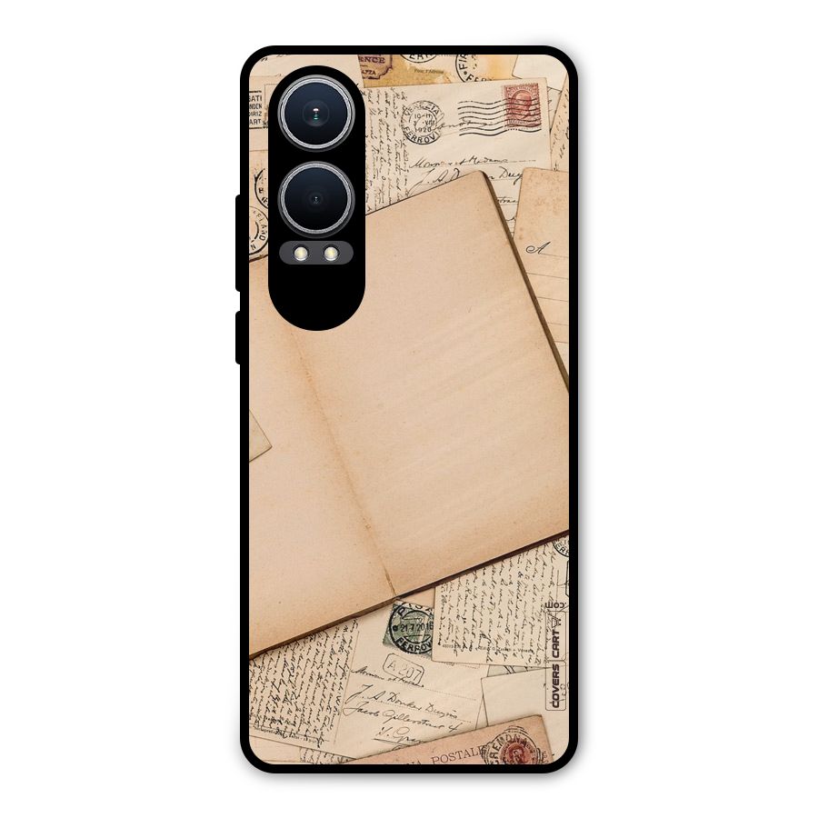 Vintage Journal Metal Back Case for OnePlus Nord CE4 Lite