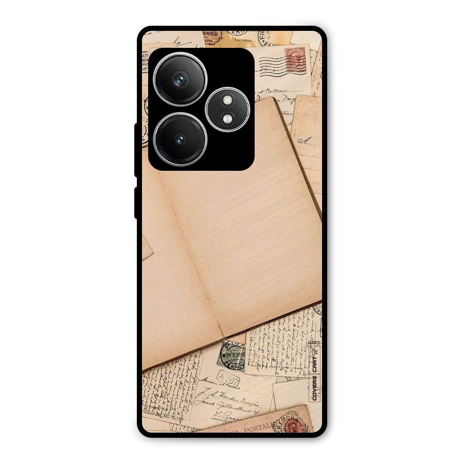 Vintage Journal Metal Back Case for Realme GT 6T