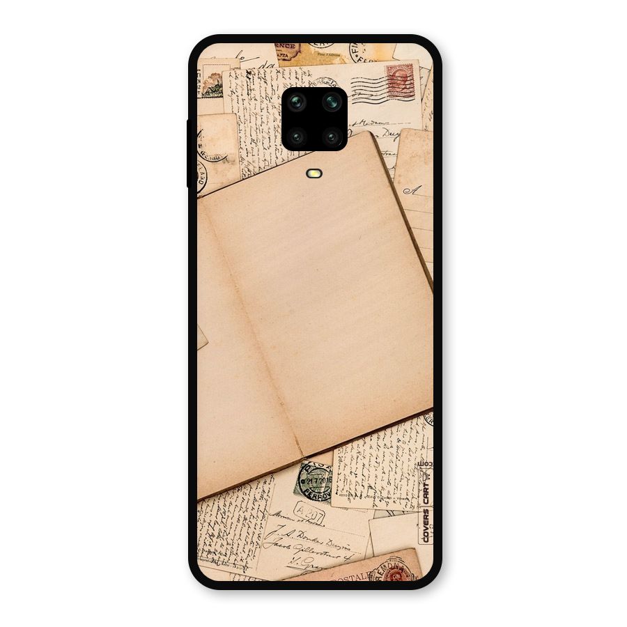 Vintage Journal Metal Back Case for Redmi Note 10 Lite