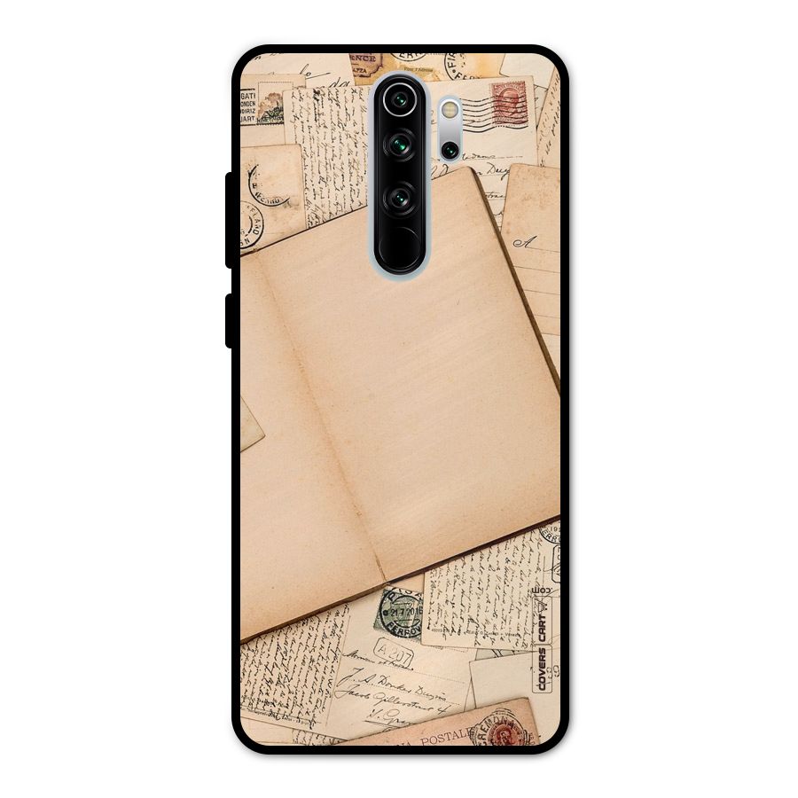 Vintage Journal Metal Back Case for Redmi Note 8 Pro
