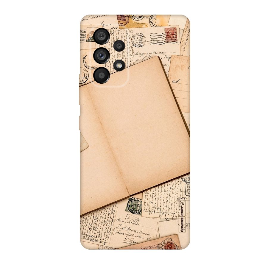 Vintage Journal Original Polycarbonate Back Case for Galaxy A53 5G