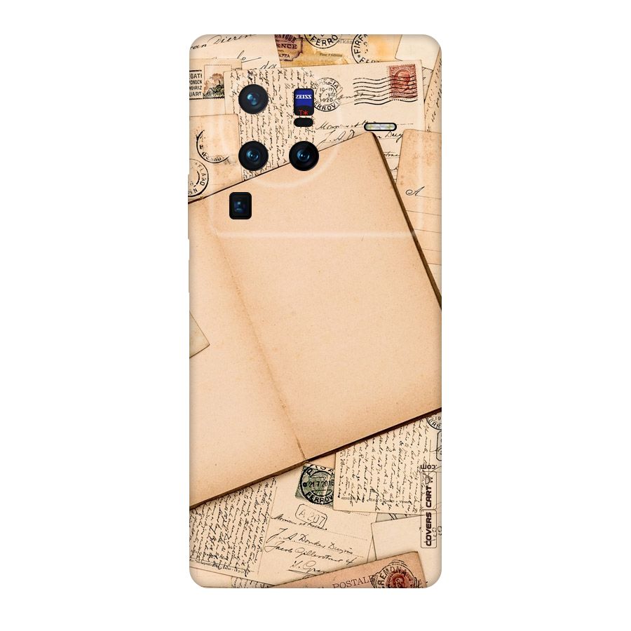 Vintage Journal Original Polycarbonate Back Case for Vivo X80