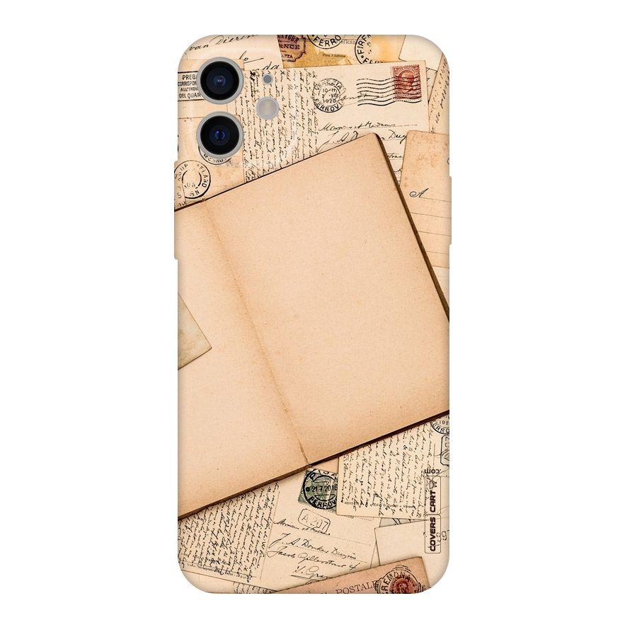 Vintage Journal Original Polycarbonate Back Case for iPhone 11