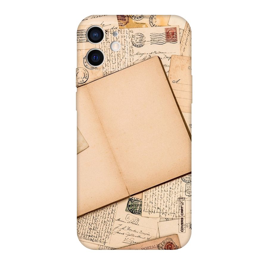 Vintage Journal Original Polycarbonate Back Case for iPhone 12