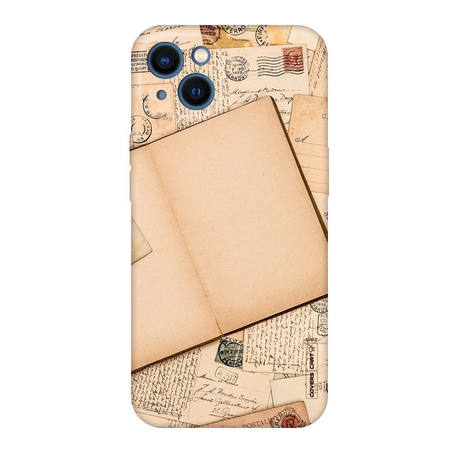 Vintage Journal Original Polycarbonate Back Case for iPhone 13