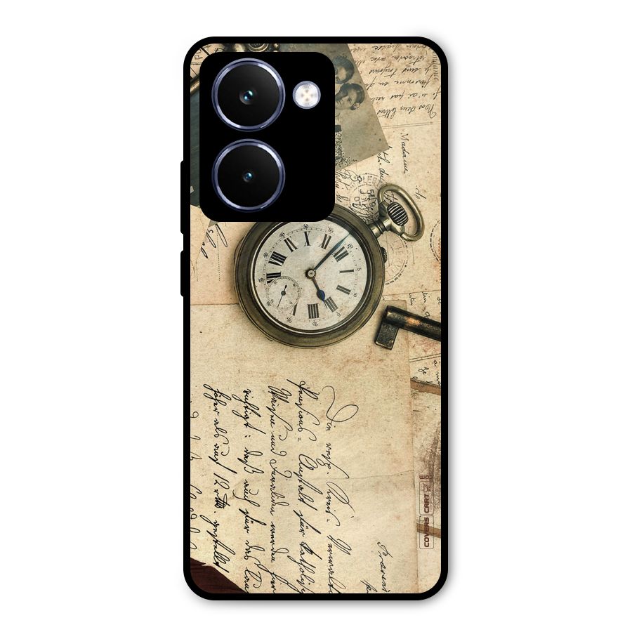 Vintage Key And Compass Metal Back Case for Realme P3 Ultra
