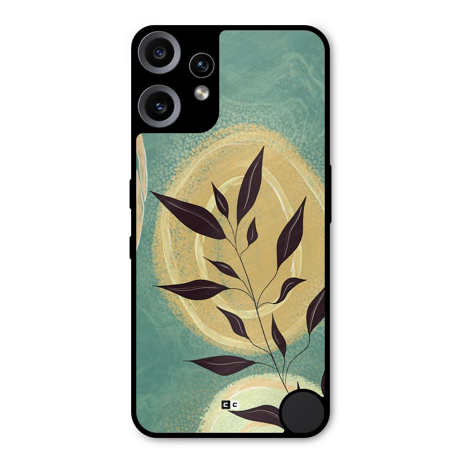 Vintage Leaf Art Metal Back Case for Nothing CMF Phone 2 Pro