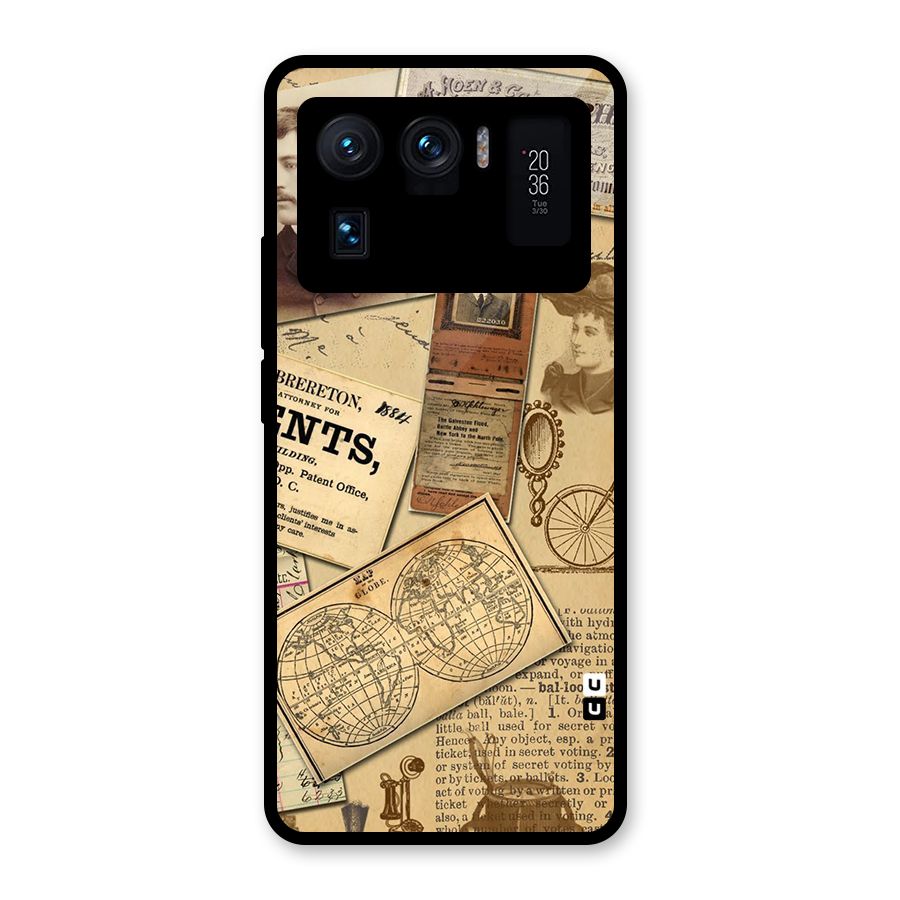 Vintage Memories Glass Back Case for Mi 11 Ultra