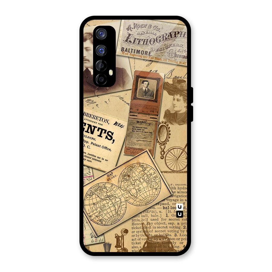 Vintage Memories Glass Back Case for Realme Narzo 20 Pro