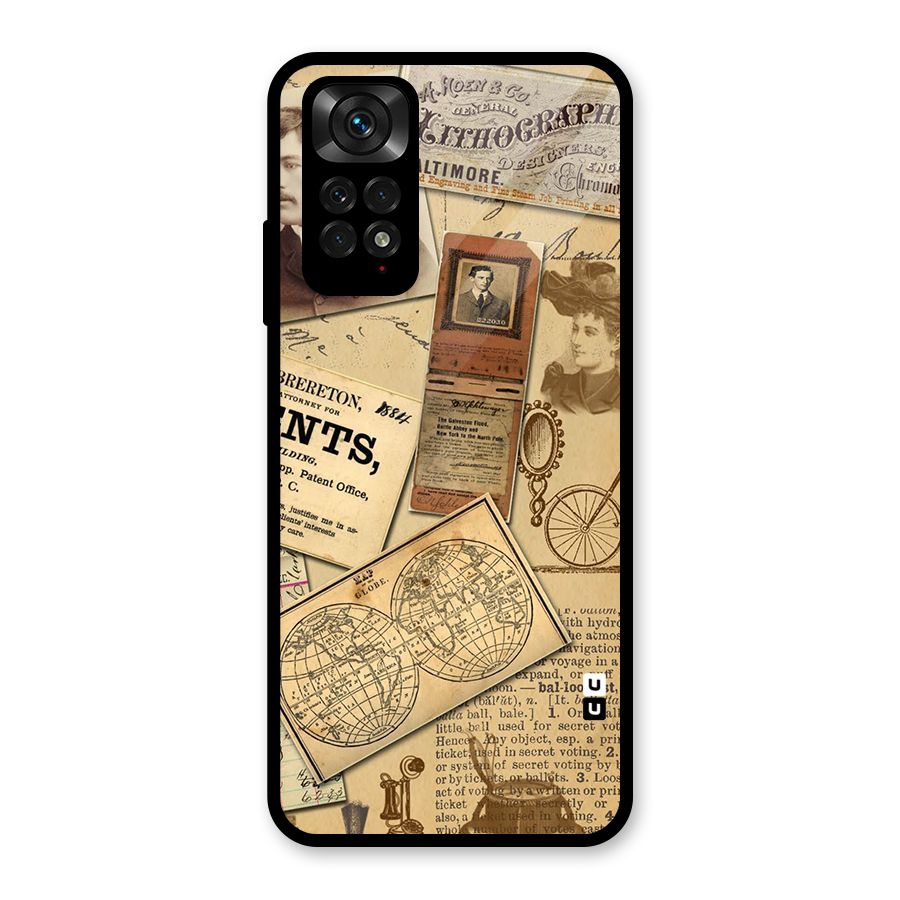 Vintage Memories Glass Back Case for Redmi Note 11S
