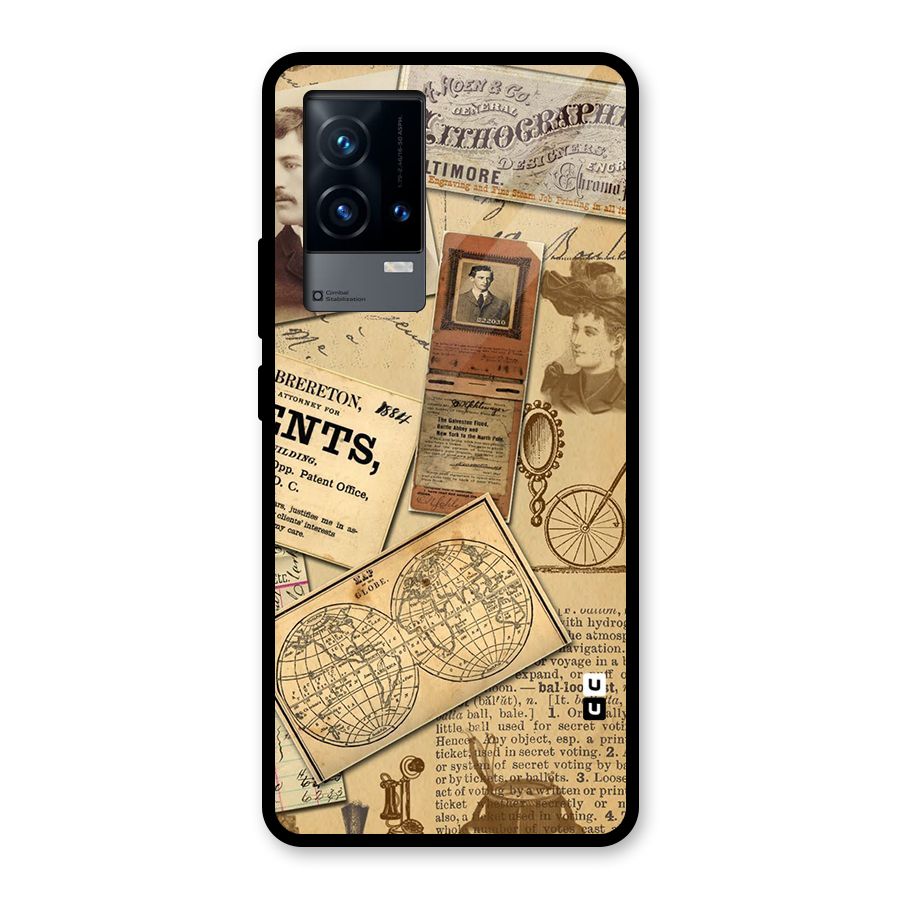 Vintage Memories Glass Back Case for iQOO 9 5G