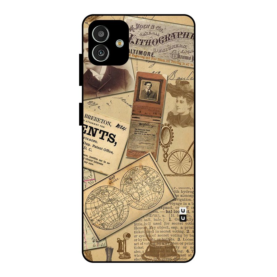 Vintage Memories Metal Back Case for Galaxy M13 5G
