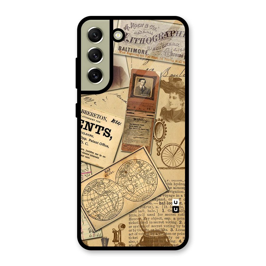 Vintage Memories Metal Back Case for Galaxy S21 FE 5G (2023)