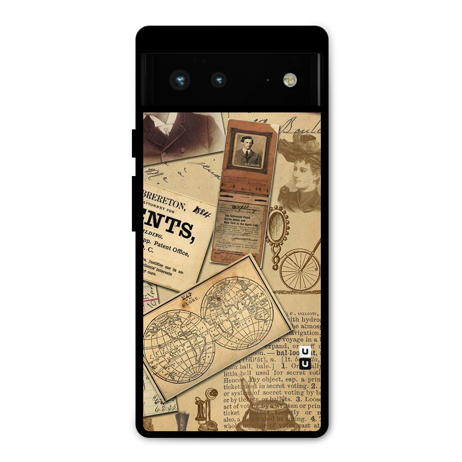 Vintage Memories Metal Back Case for Google Pixel 6