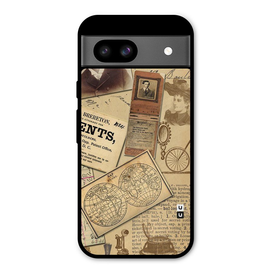 Vintage Memories Metal Back Case for Google Pixel 8a