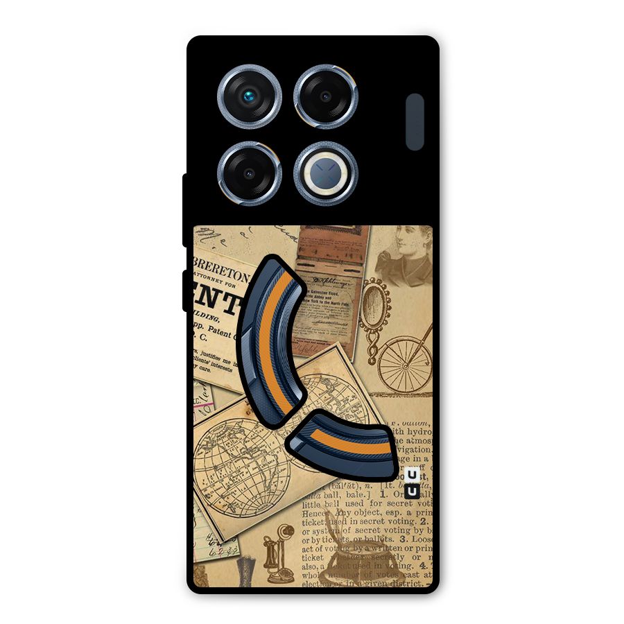 Vintage Memories Metal Back Case for Infinix GT 20 Pro