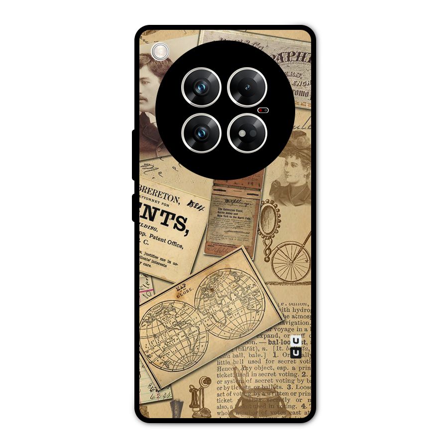 Vintage Memories Metal Back Case for Infinix Zero 40 5G