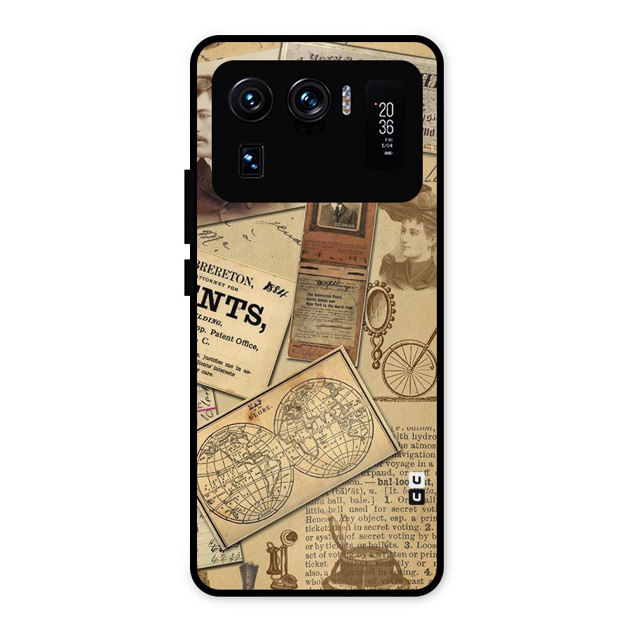 Vintage Memories Metal Back Case for Mi 11 Ultra