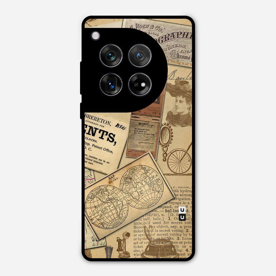 Vintage Memories Metal Back Case for OnePlus 12