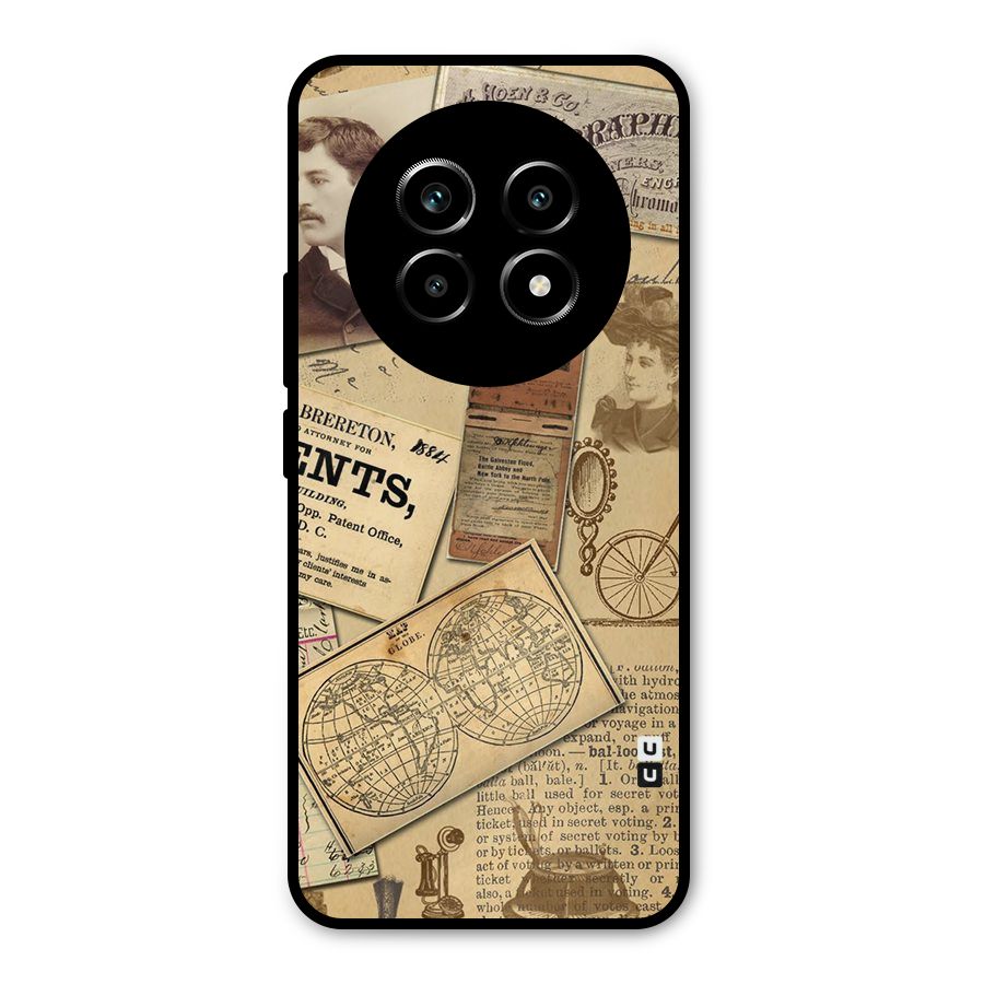 Vintage Memories Metal Back Case for Realme 13 Pro