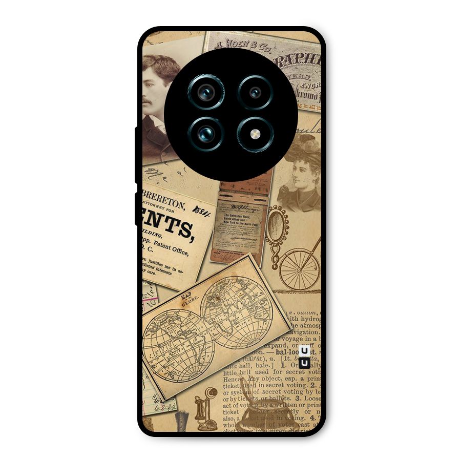 Vintage Memories Metal Back Case for Realme 13 Pro Plus