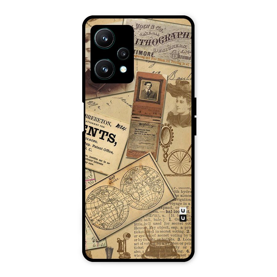 Vintage Memories Metal Back Case for Realme 9 Pro 5G