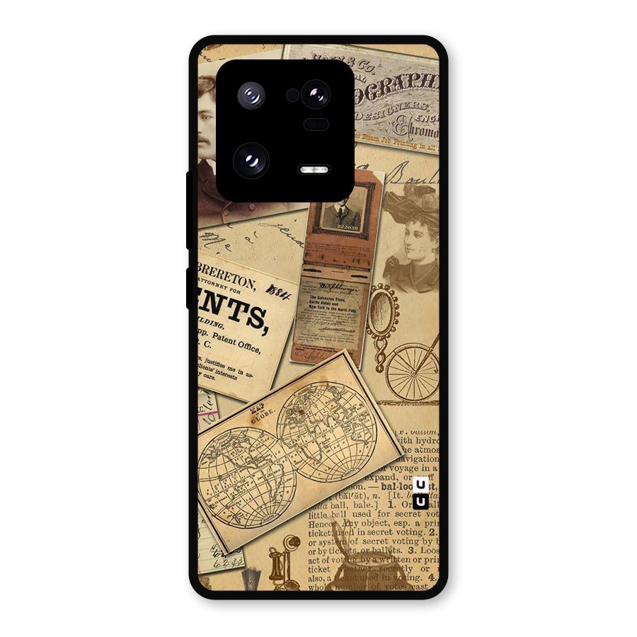 Vintage Memories Metal Back Case for Xiaomi 13 Pro