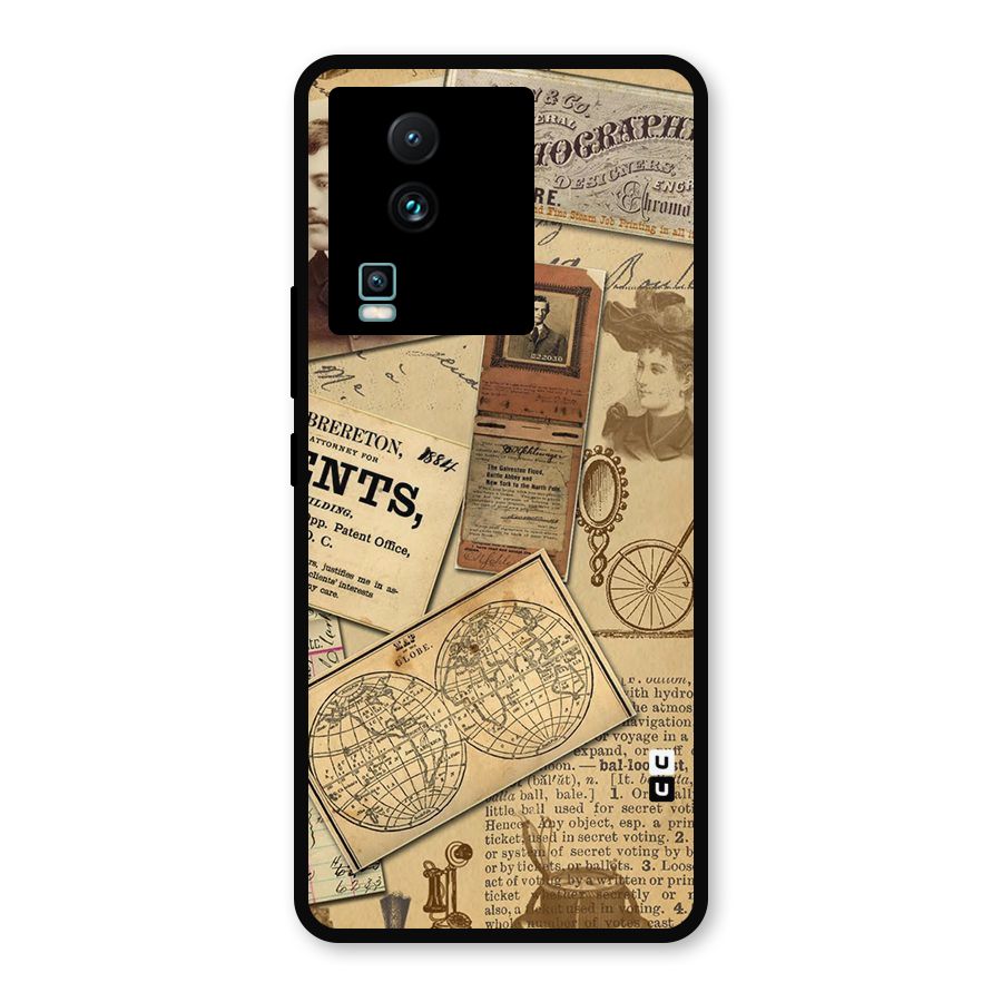 Vintage Memories Metal Back Case for iQOO Neo 7
