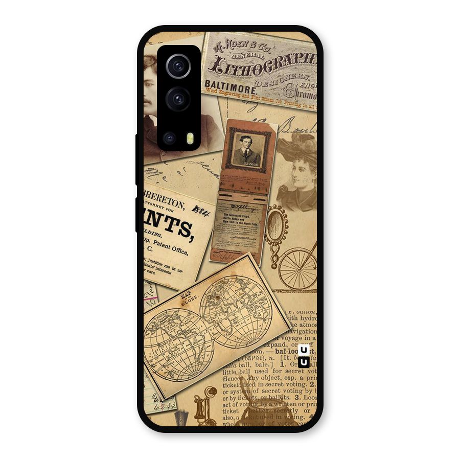 Vintage Memories Metal Back Case for iQOO Z3