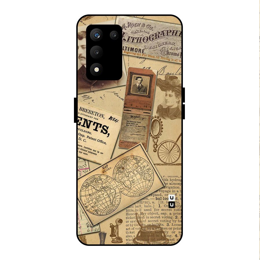 Vintage Memories Metal Back Case for realme 9 5G SE