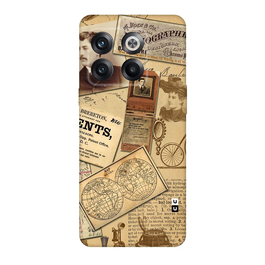 Vintage Memories Original Polycarbonate Back Case for OnePlus 10T