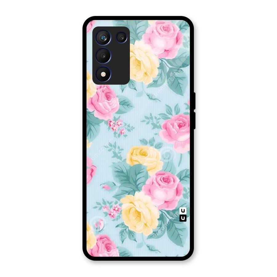 Vintage Pastels Glass Back Case for Realme 9 5G Speed