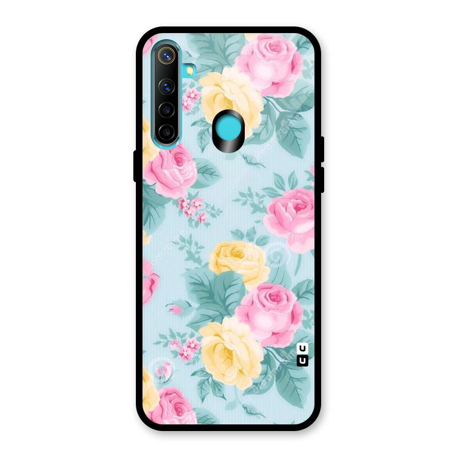 Vintage Pastels Glass Back Case for Realme Narzo 10