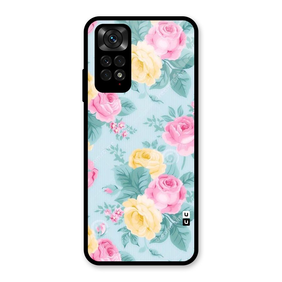 Vintage Pastels Glass Back Case for Redmi Note 11S