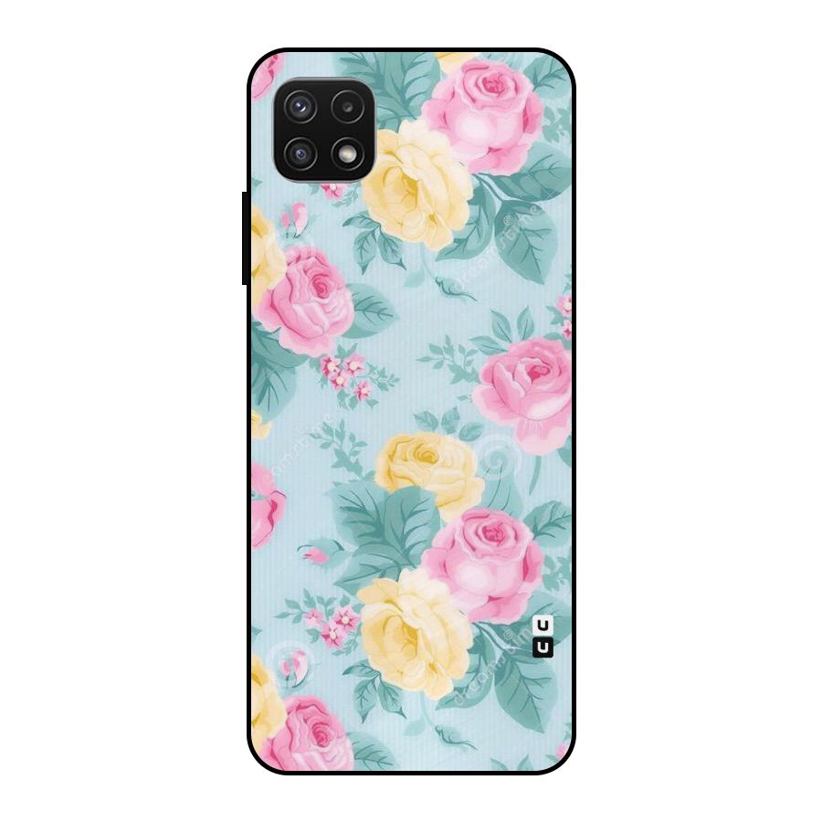 Vintage Pastels Metal Back Case for Galaxy A22 5G