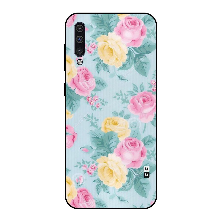 Vintage Pastels Metal Back Case for Galaxy A50