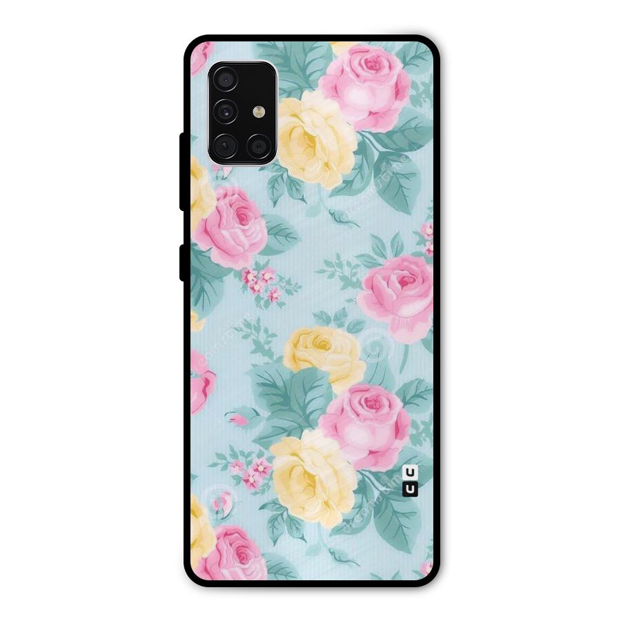 Vintage Pastels Metal Back Case for Galaxy A51