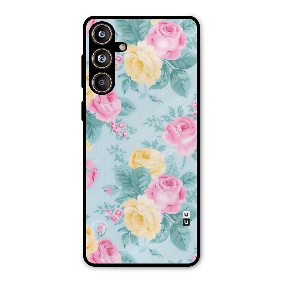 Vintage Pastels Metal Back Case for Galaxy F55