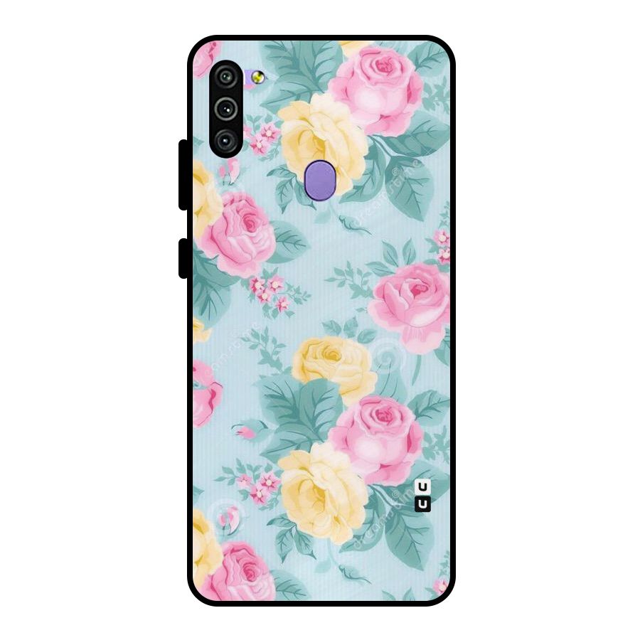 Vintage Pastels Metal Back Case for Galaxy M11