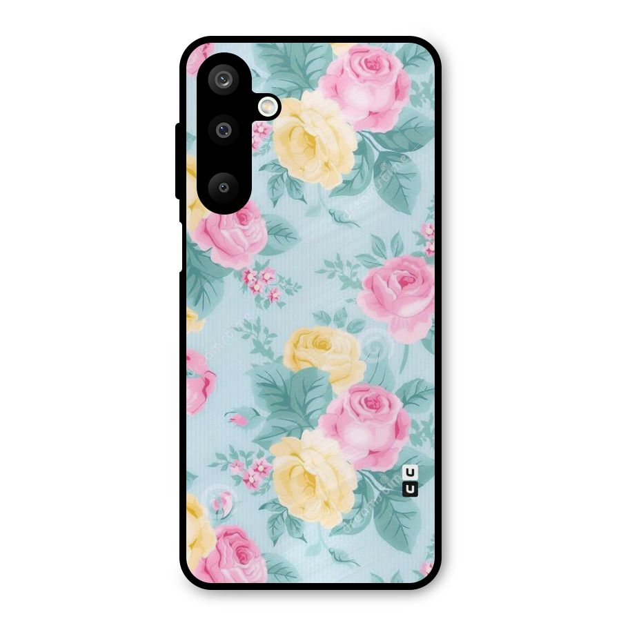 Vintage Pastels Metal Back Case for Galaxy M16