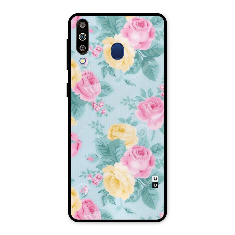 Vintage Pastels Metal Back Case for Galaxy M30