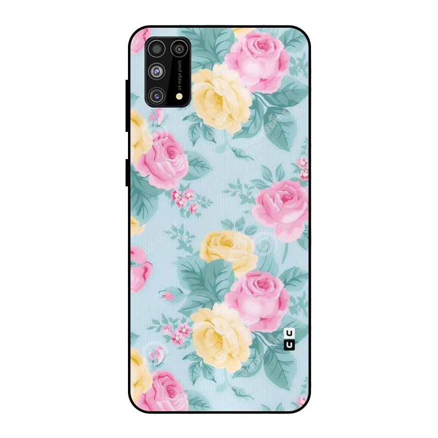 Vintage Pastels Metal Back Case for Galaxy M31