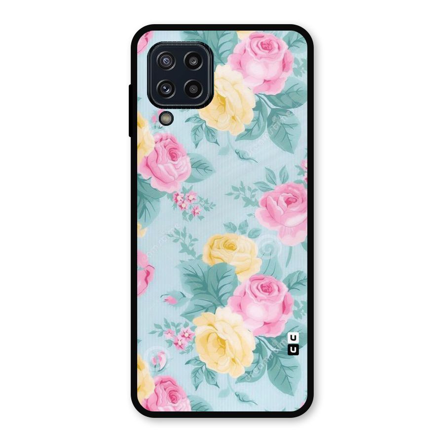 Vintage Pastels Metal Back Case for Galaxy M32